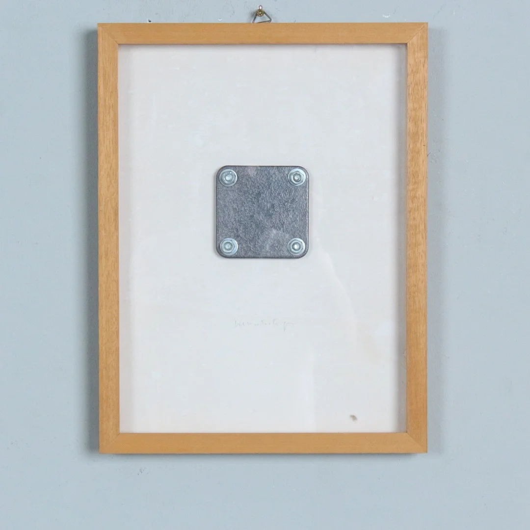 UNBEKANNTER KÜNSTLER. Kunstobjekt '' Montageplatte ''. — Paintings — Stockholms Auktionsverk Düsseldorf/Neuss