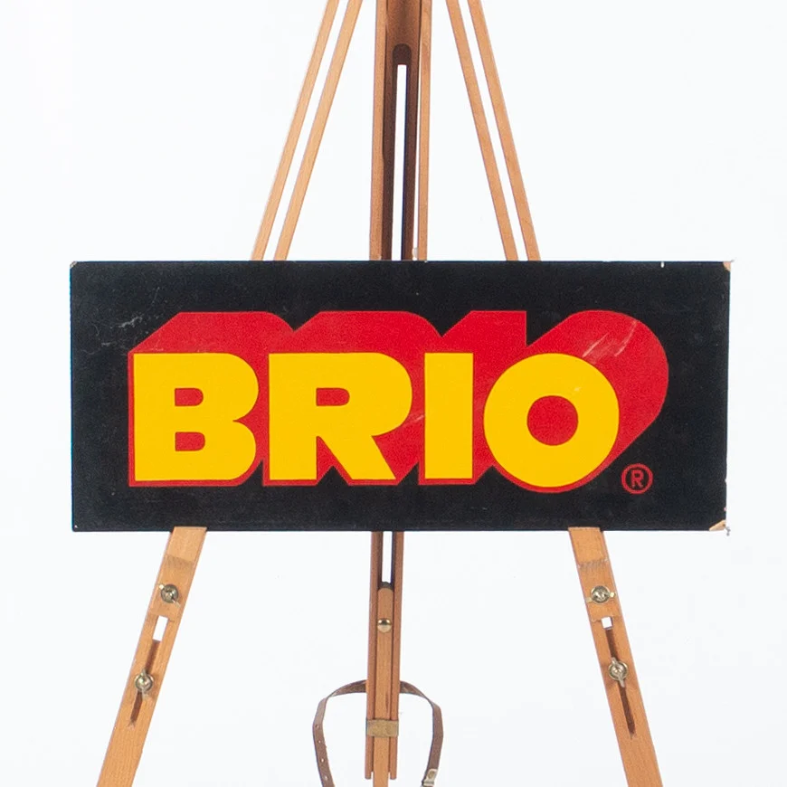 REKLAMSKYLT. BRIO. — Miscellaneous — Laholms Auktionskammare