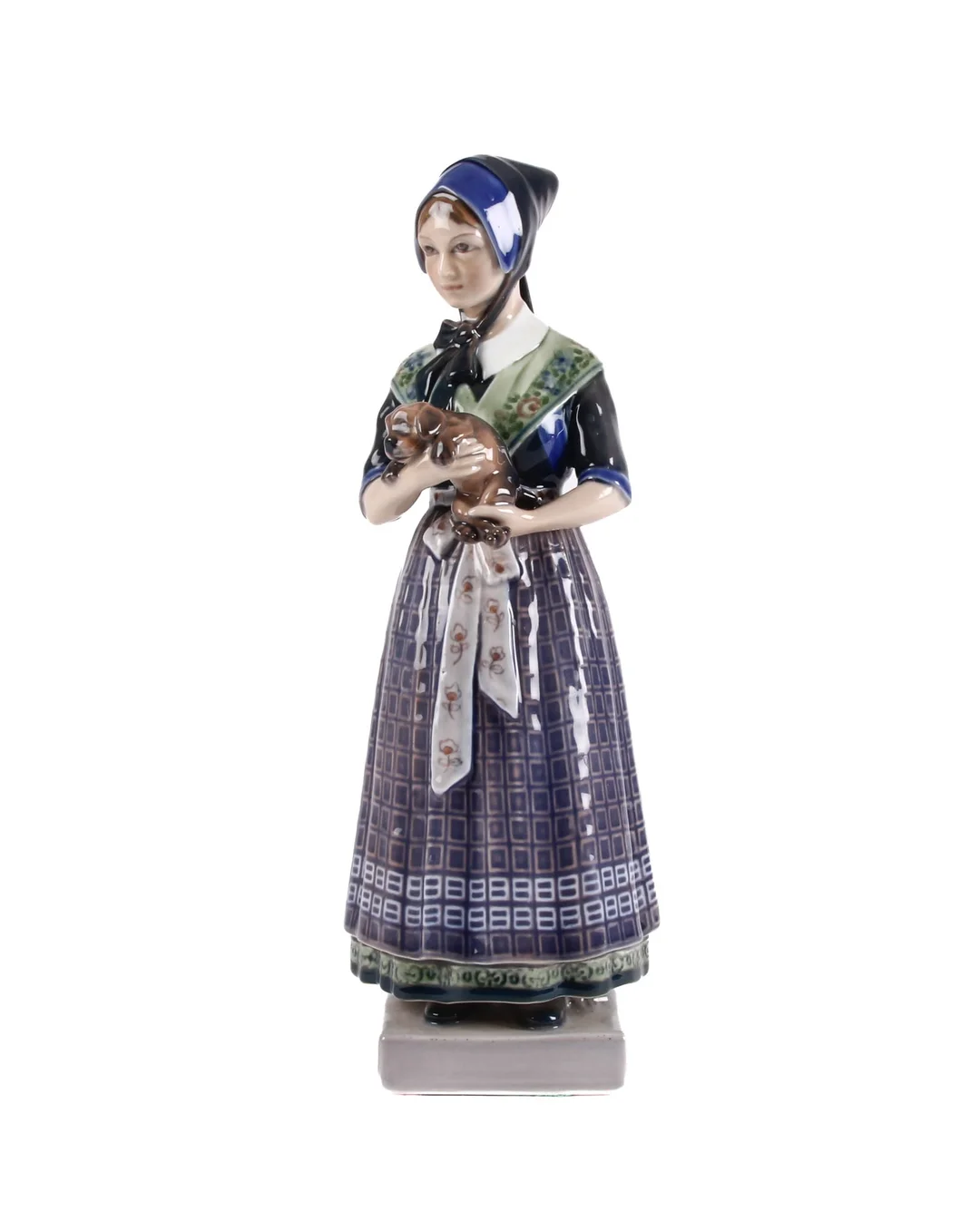 Dahl Jensen. 'The Seagull Girl' figurine no. 1144 — Glass, porcelain and ceramics/Figures — Lauritz