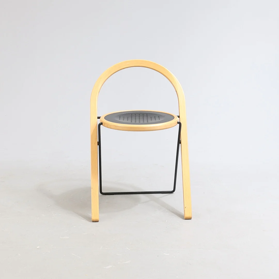 BÖRGE LINDAU. Fällstol, trä, ''Beplus'', Blå Station. — Armchairs & Chairs — Gomér & Andersson Nyköping