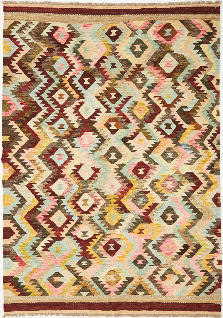 ORIENTMATTA. Kelim, ca 245x177 cm. — Oriental Carpets & Textiles — Stockholms Auktionsverk Sickla