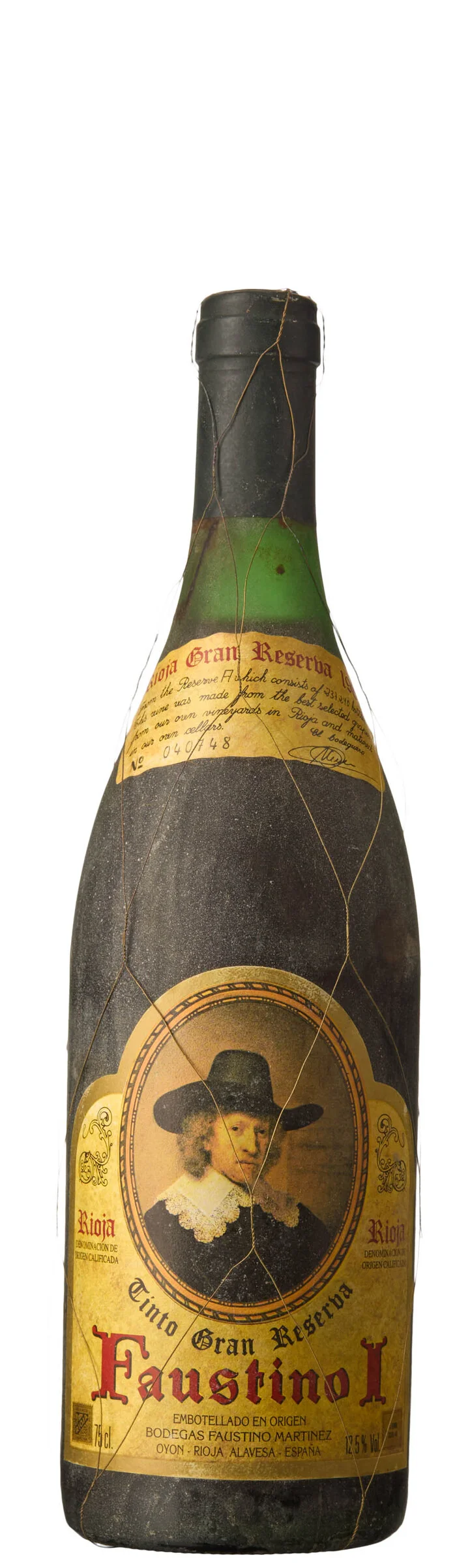 1 x Rioja Gran Reserva Faustino I 1987, Bodegas Faustino — 1 x Rioja Gran Reserva Faustino I 1987, Bodegas Faustino — Vin/Vin — Blomqvist