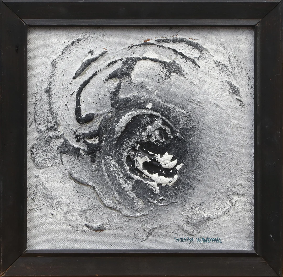 STEFAN WINDAHL. OLJA, på pannå, signerad. — Paintings — Kalmar Auktionsverk