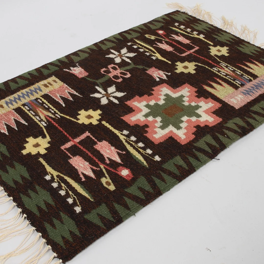 BONAD, flamskvävnad,"Blekinge Trädgård", 1900-talets andra hälft. — Textiles — Ekenbergs Auktioner