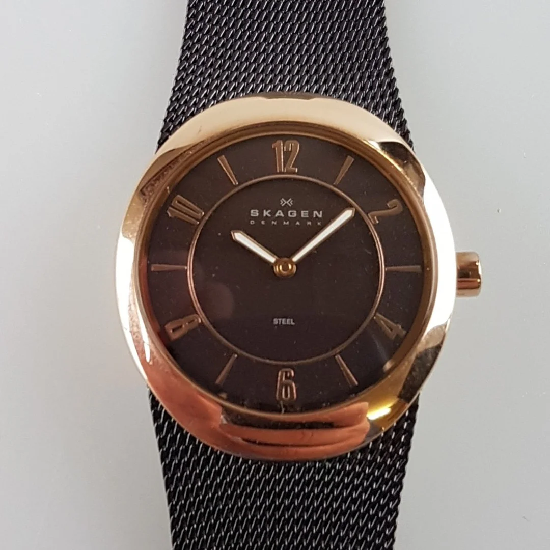 DAMENARMBANDUHR SKAGEN DENMARK. — Wristwatches — Auktionshaus Blank