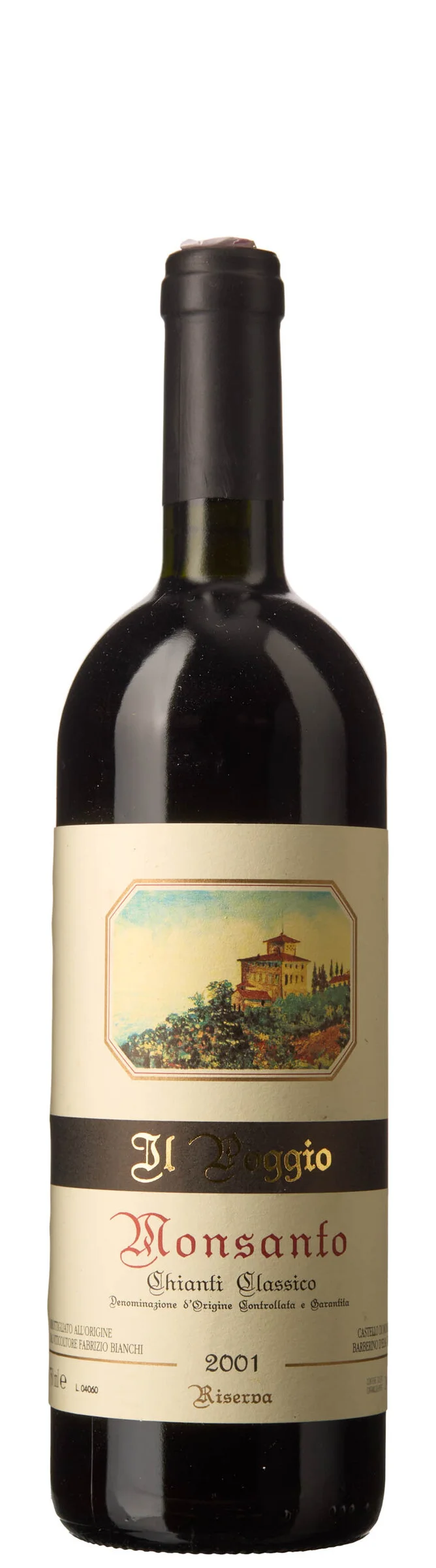 1 x Chianti Classico Riserva Il Poggio 2001, Monsanto — 1 x Chianti Classico Riserva Il Poggio 2001, Monsanto — Vin/Vin — Blomqvist