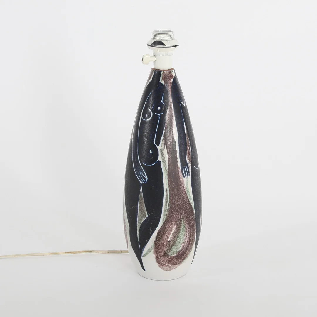 BORDSLAMPA, Mette Doller, 1950-tal. — European — Auktionsverket Engelholm