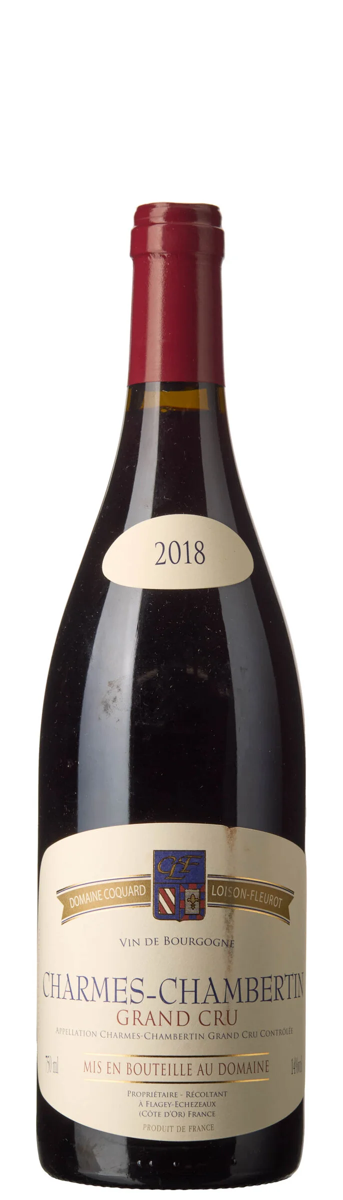 1 x Charmes-Chambertin Grand Cru 2018, Coquard Loison-Fleurot — 1 x Charmes-Chambertin Grand Cru 2018, Coquard Loison-Fleurot — Vin/Vin — Blomqvist