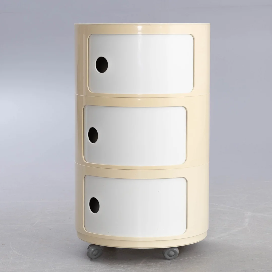 ANNA CASTELLI FERRIERI, Kartell, Container 'Componibili 3'. — Chests of drawers — Stockholms Auktionsverk Hamburg