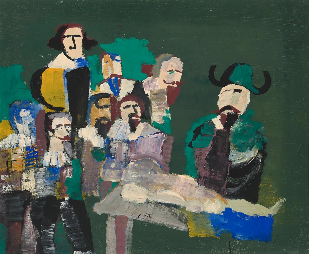 Pyk, Madeleine — "Sjörövare" — Kunst/Maleri — Blomqvist