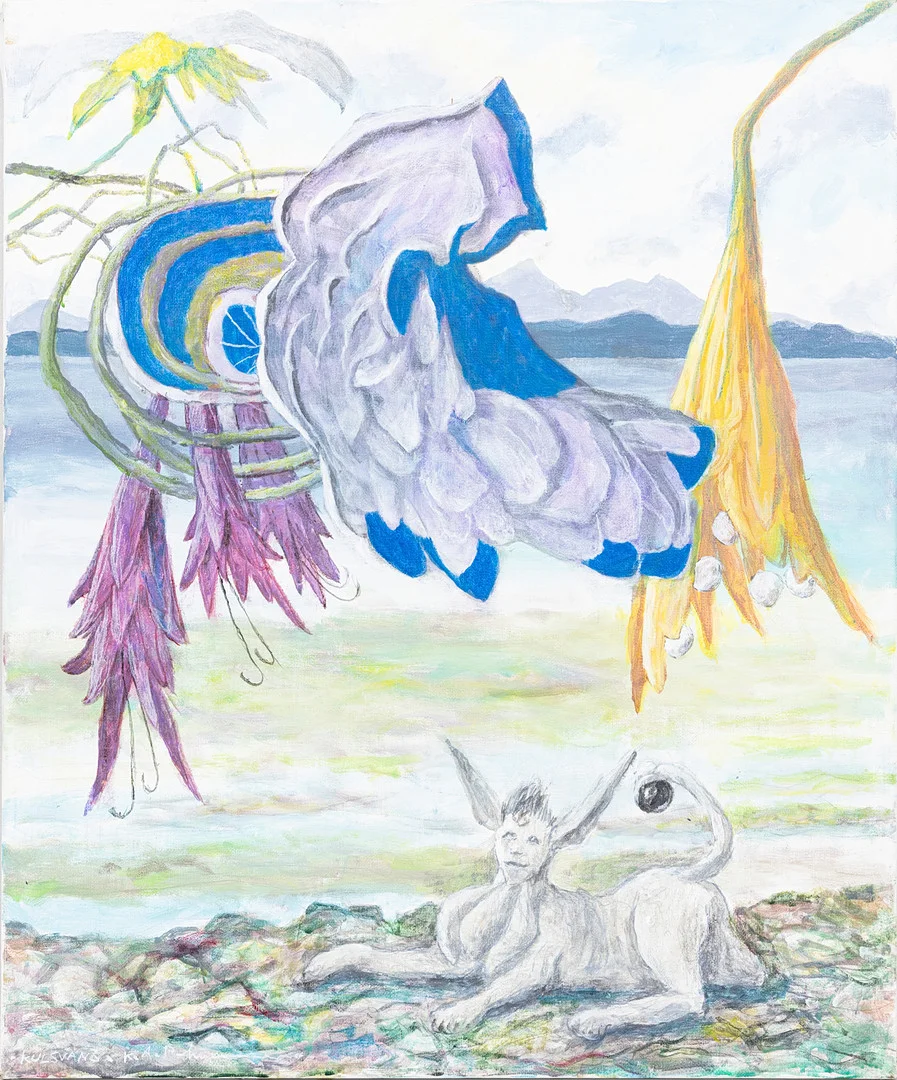 KARL AXEL PEHRSON. "Kulsvans", olja på duk, signerad. — Paintings — Auktionshuset Kolonn