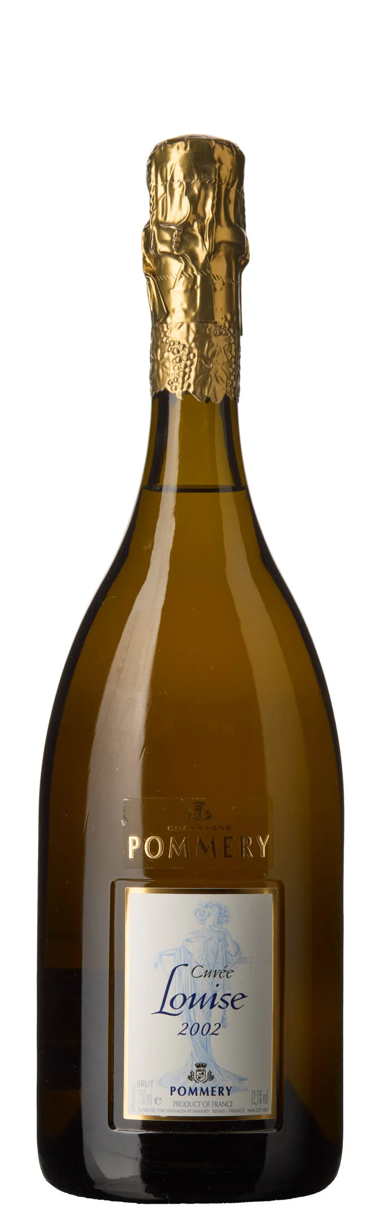 1 x Champagne Cuvee Louise Brut 2002, Pommery — 1 x Champagne Cuvee Louise Brut 2002, Pommery — Vin/Vin — Blomqvist