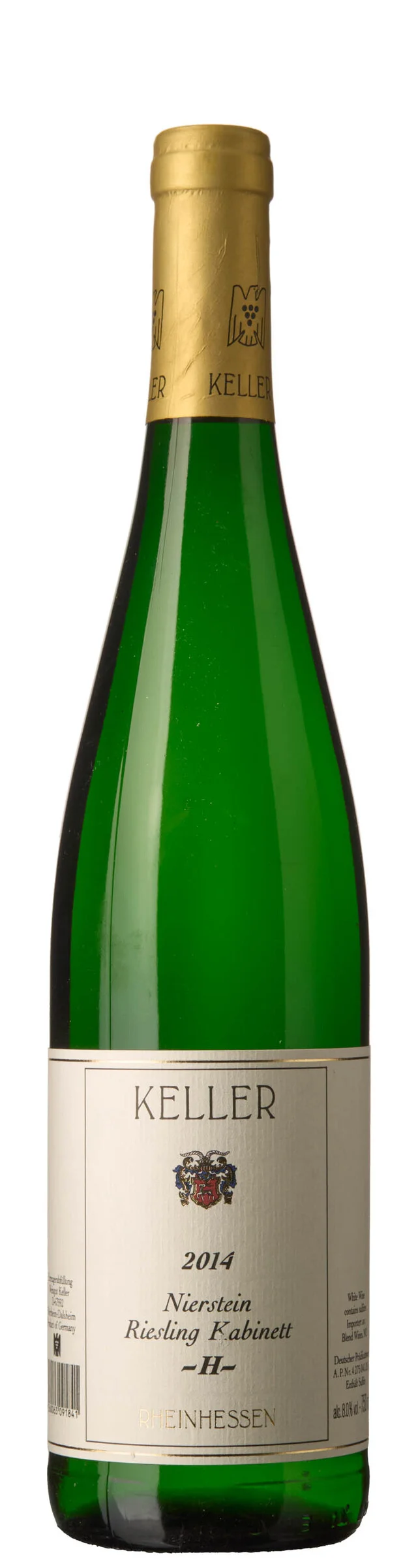 1 x Niersteiner Riesling Kabinett -H- 2014, Keller — 1 x Niersteiner Riesling Kabinett -H- 2014, Keller — Vin/Vin — Blomqvist