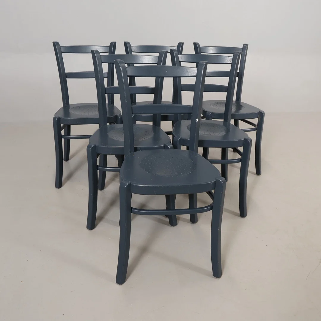 STOLAR 6 st Skandiform. — Armchairs & Chairs — Höörs Auktionshall