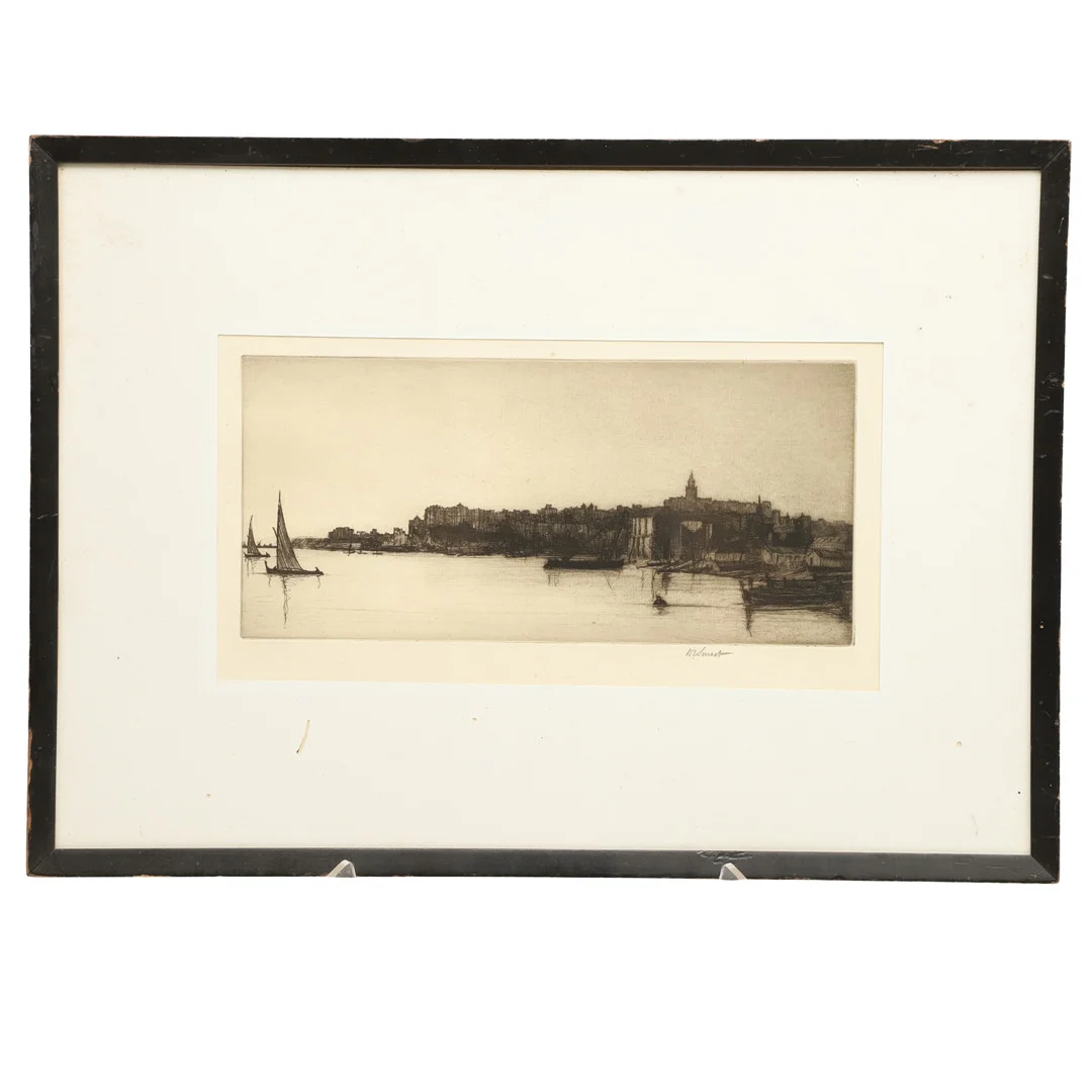 DOUGLAS ION SMART (1879-1970). 'TARRAGONA'. — Engravings & Prints — Lawrences Auctioneers