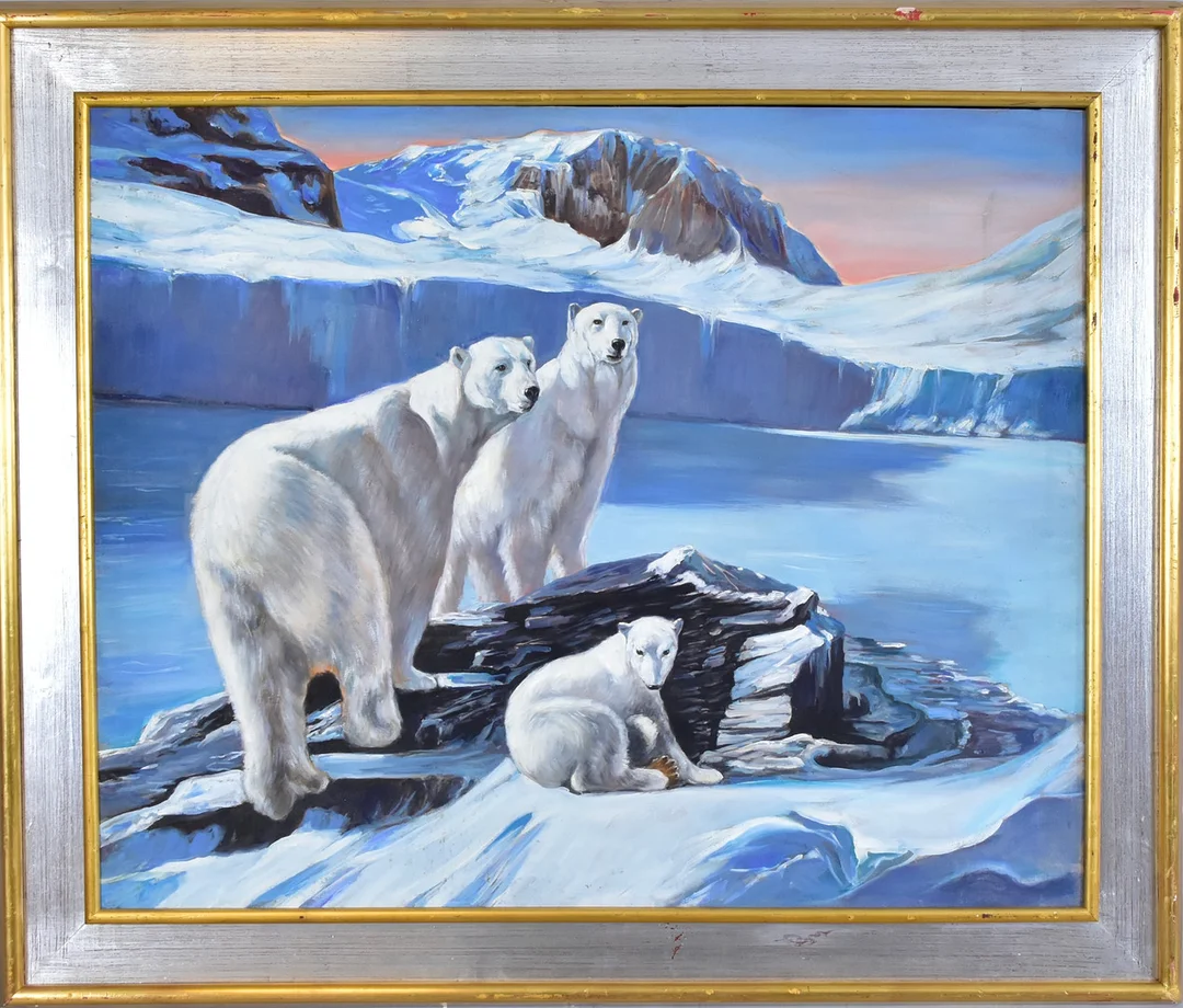 OIDENTIFIERAD KONSTNÄR. Olja på duk. — Paintings — Halmstads Auktionskammare
