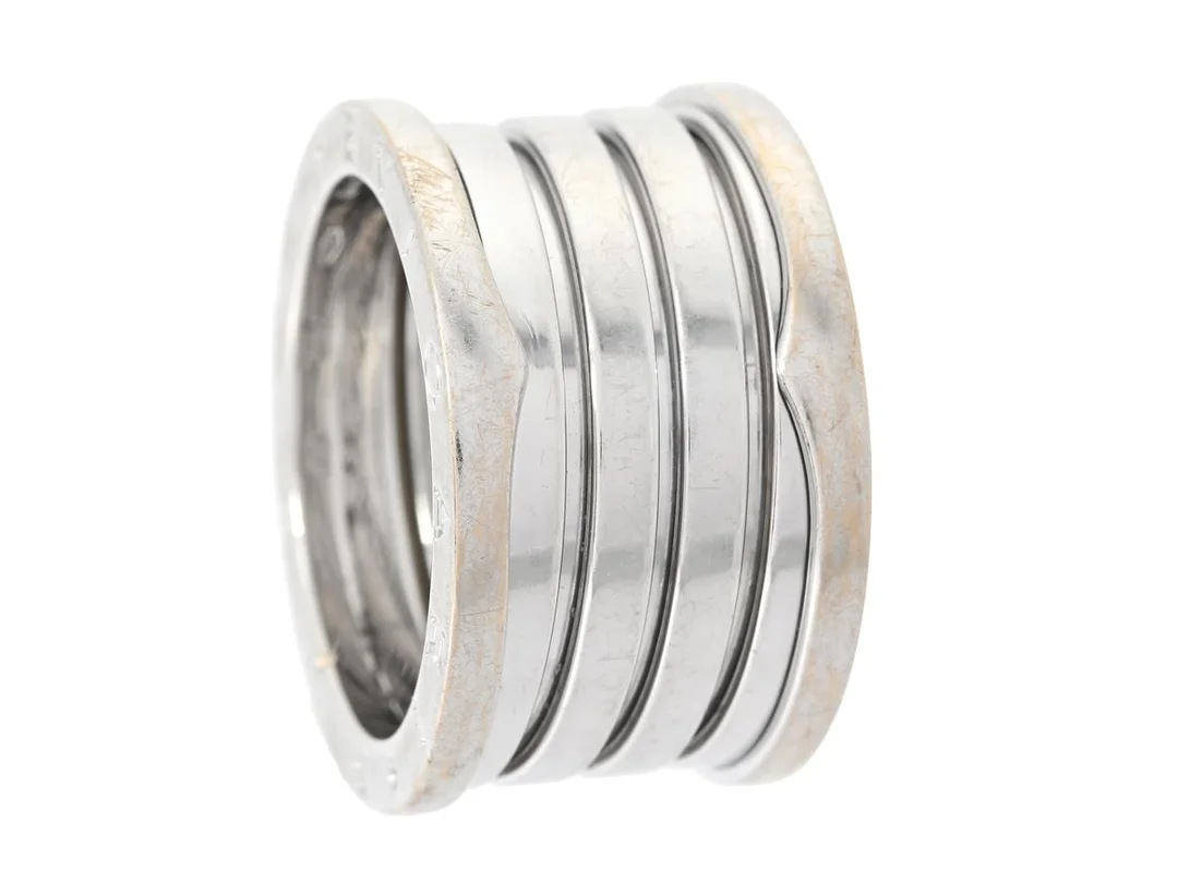 BVLGARI, ring, B. zero1, 18K vitguld, 4-band, stl 55 (ca 17,25 mm), vikt 11,8 g. — Smycken/Ring — Kaplans