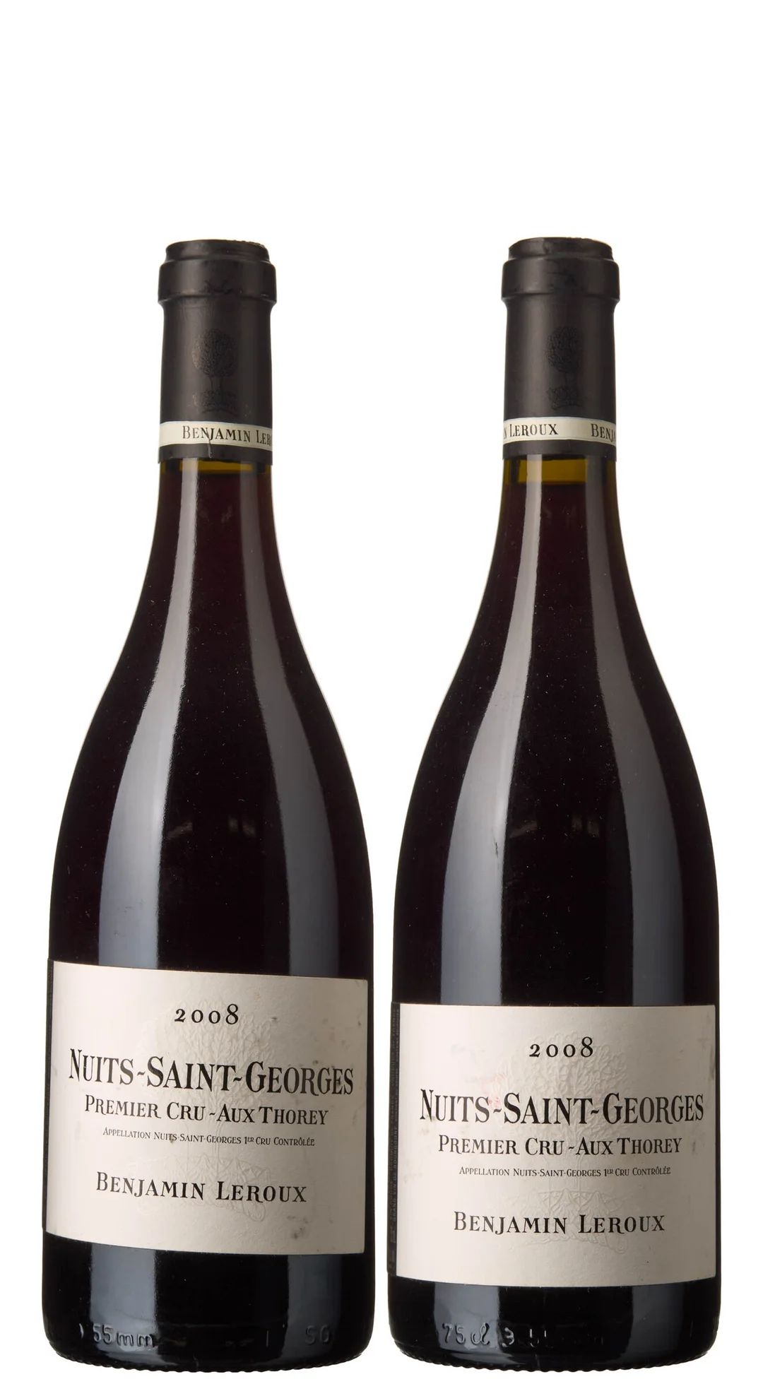 2 x Nuits-Saint-Georges 1er Cru Aux Thorey 2008, Benjamin Leroux — 2 x Nuits-Saint-Georges 1er Cru Aux Thorey 2008, Benjamin Leroux — Vin/Vin — Blomqvist