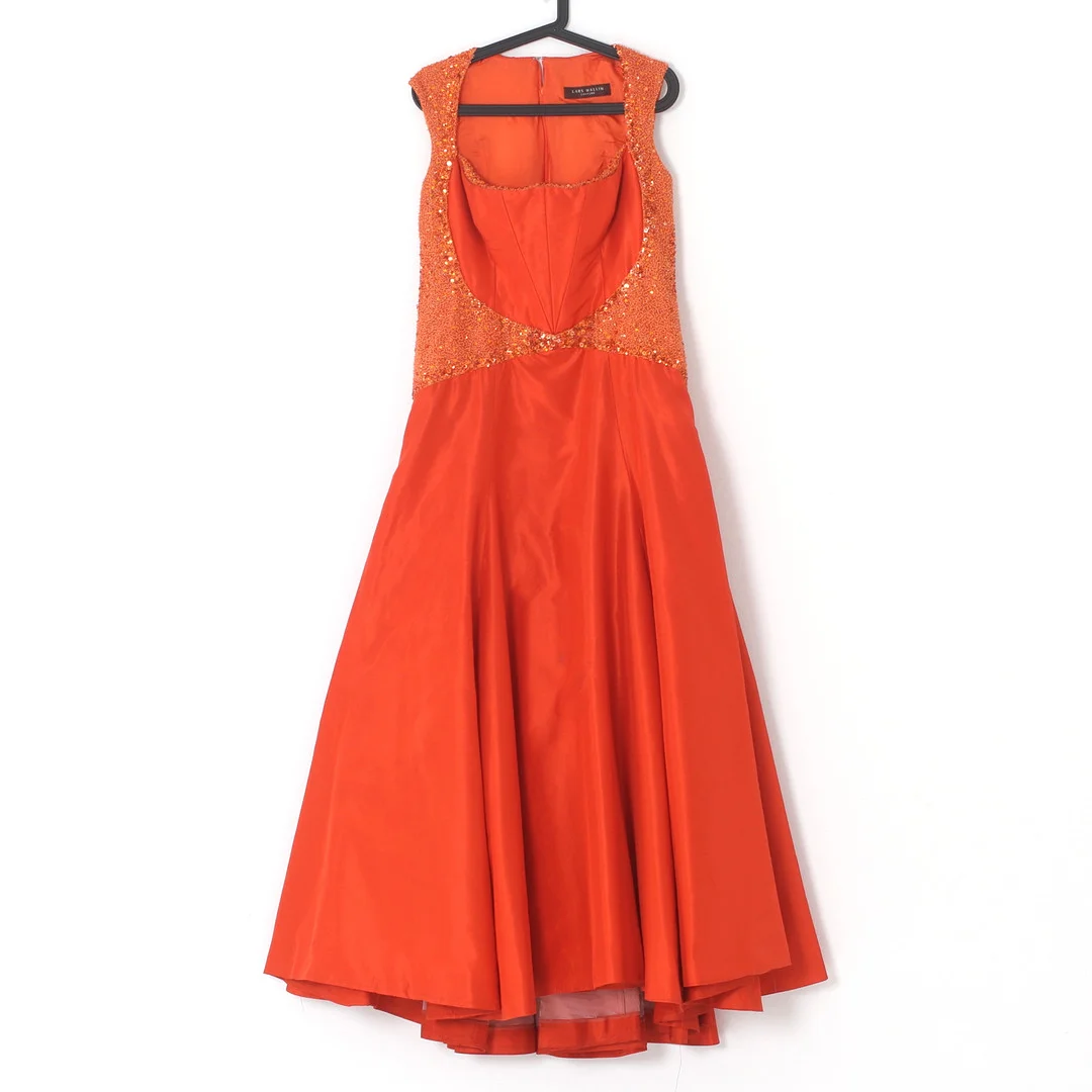 LARS WALLIN. Aftonklänning, Lars Wallin Couture. — Vintage & Designer Fashion — Stadsauktion Sundsvall