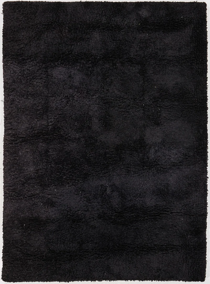 MATTA, svart, "Fabula Design", Danmark. — Carpets — Stockholms Auktionsverk Magasin 5