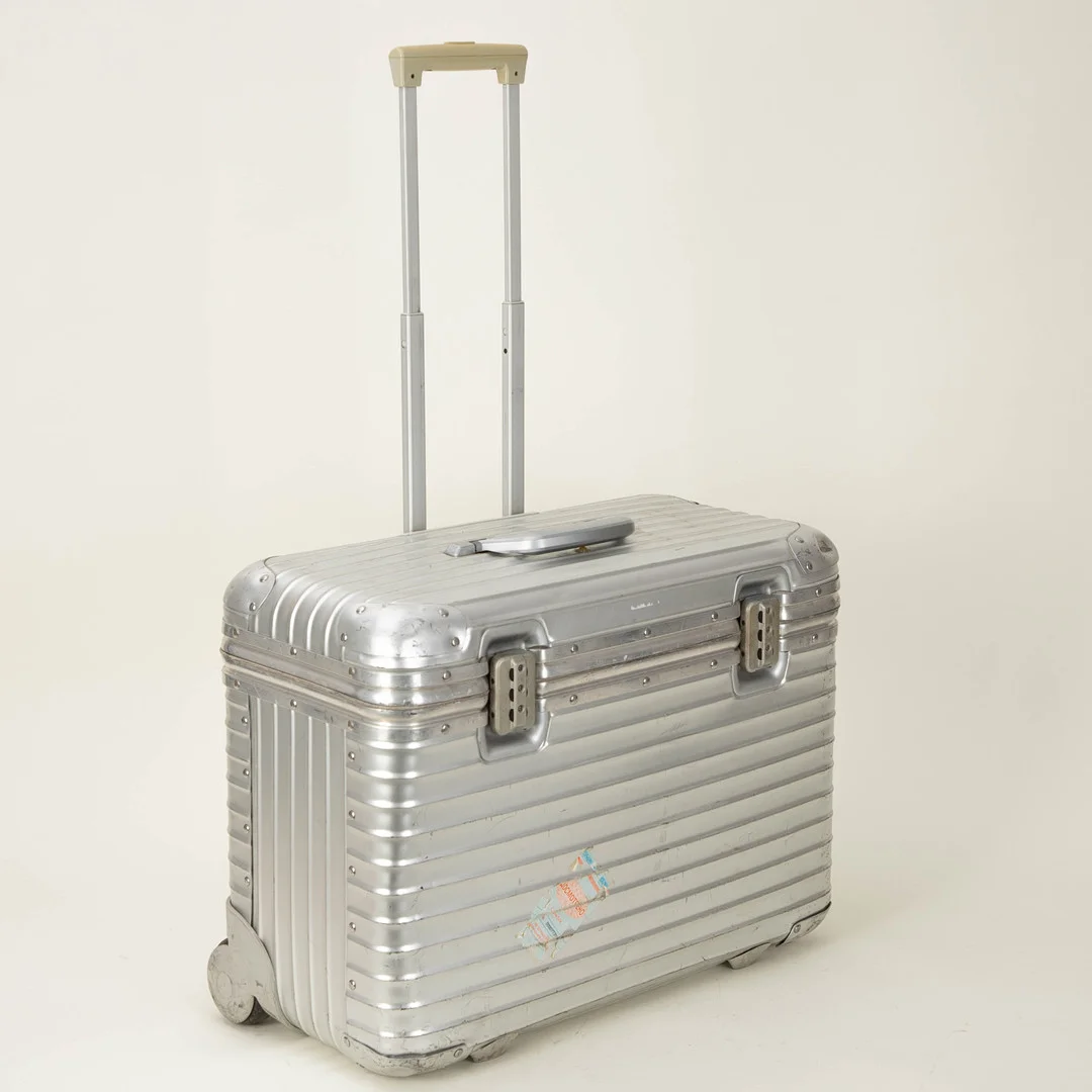 Rimowa Aluminium-Trolley Aluminium / Kunststoff, auf Rollen. — Vintage & Designer Fashion — Stockholms Auktionsverk Hamburg