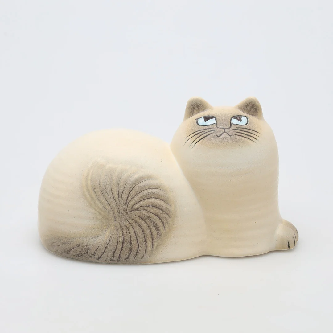 LISA LARSON. FIGURIN, stengods, katt, "Maj", Gustavsberg. — European — Borås Auktionshall