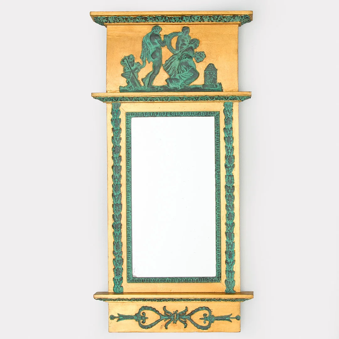 SPEGEL, Johan Petter Holmberg, spegelmakare Stockholm (1780-1831). — Mirrors — Uppsala Auktionskammare