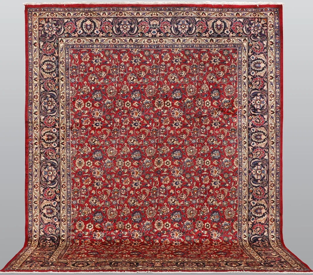 ORIENTMATTA. Meshed signerad, 380 x 295 cm. — Carpets — Gomér & Andersson Nyköping