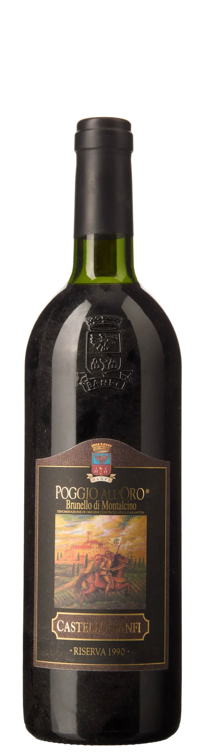 1 x Brunello di Montalcino Riserva Poggio all'Oro 1990, Castello Banfi — 1 x Brunello di Montalcino Riserva Poggio all'Oro 1990, Castello Banfi — Vin/Vin — Blomqvist