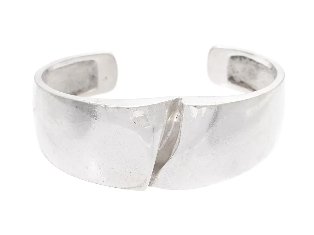 LAPPONIA, armring, Darina´s Jewellery, sterlingsilver, Björn Weckström, Finland, mått 60x45 mm, vikt 40,4 g, påse — Smycken/Armring — Kaplans