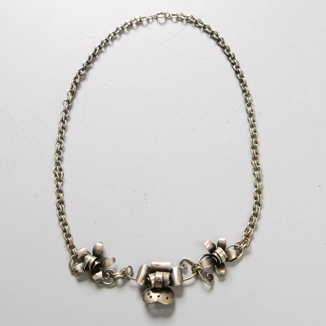 HALSBAND, silver, 1900-talets mitt. — Silver — Formstad Auktioner