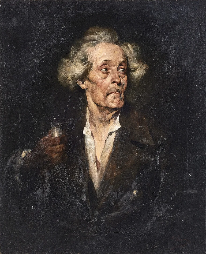 ADALBERT SELIGMANN (AUSTRIA 1862‑1945). Portrait of a man. Signed A Seligman lower right. Oil on canvas. — Paintings — Stockholms Auktionsverk Magasin 5