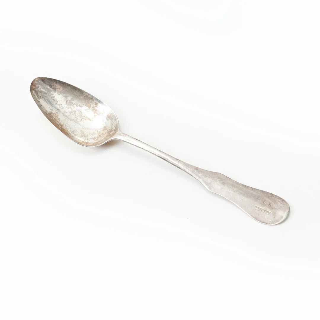 PETER GILLBERG. Sked, silver, Varberg, 1791. — Silver — Göteborgs Auktionsverk