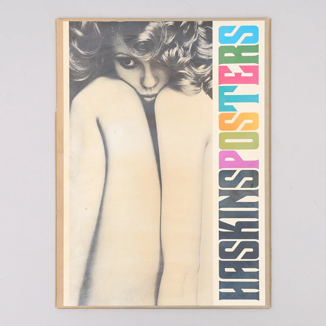 SAM HASKINS NAKENFOTOGRAFIER I "HASKINS POSTERS: A BOOK OF MINI POSTERS", 1970-TAL. — Books — Crafoord Auktioner Lund