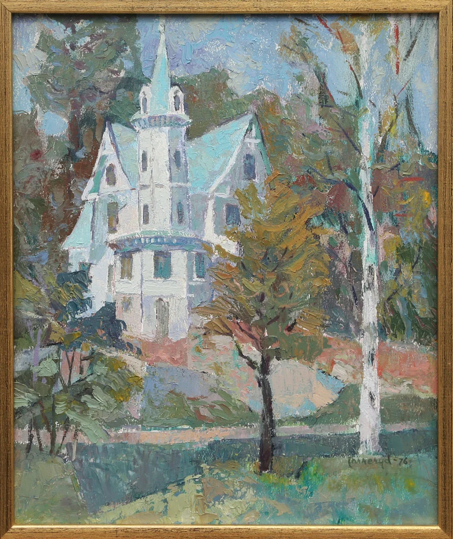 OIDENTIFIERAD KONSTNÄR. OLJA, på pannå, signerad Jarnetyd. — Paintings — Kalmar Auktionsverk