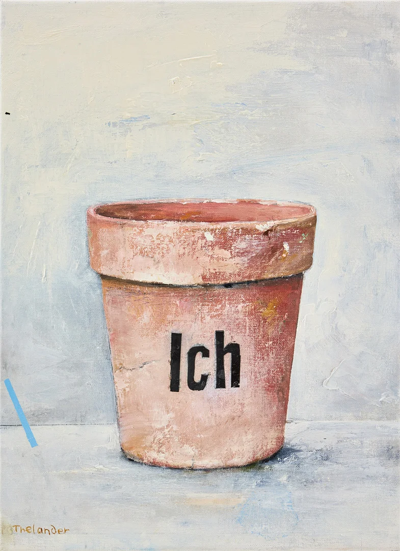 PG THELANDER. "ICH-Kruka". — Paintings — Stockholms Auktionsverk Fine Art