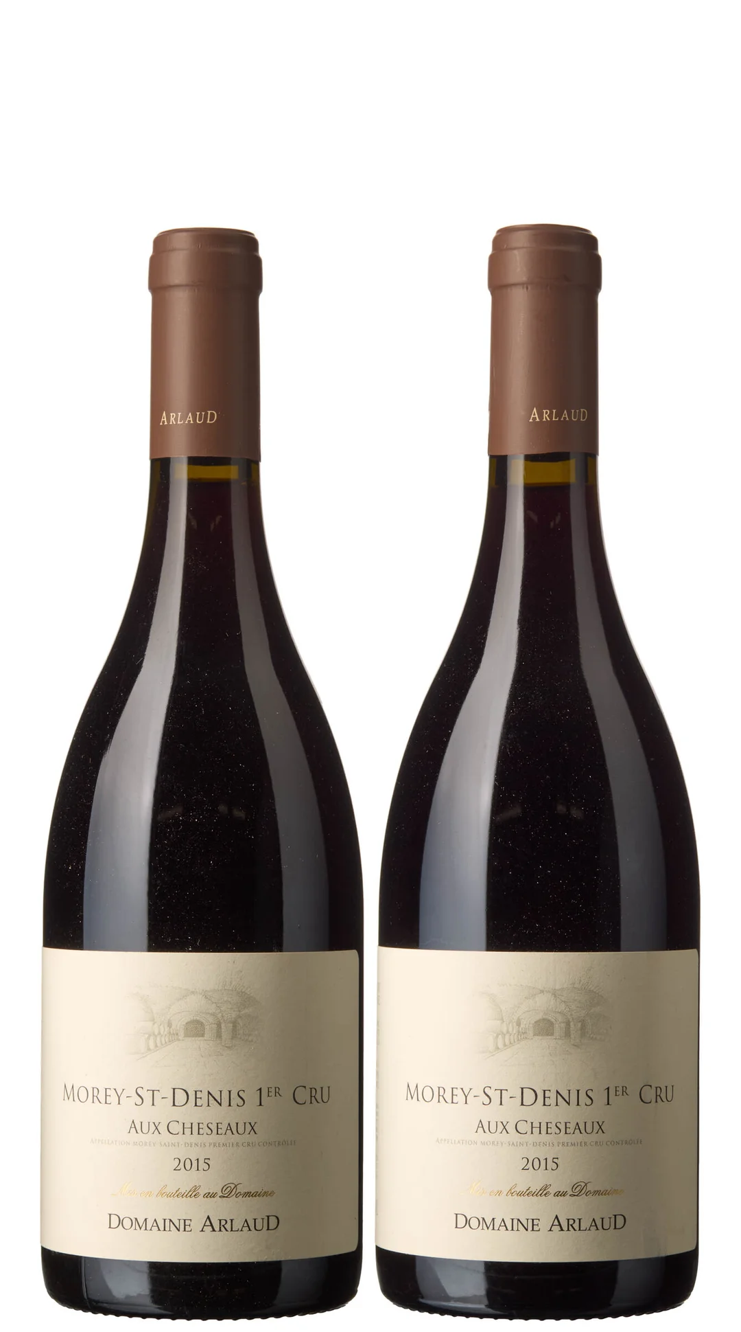 2 x Morey-St-Denis 1er Cru Aux Cheseaux 2015, Arlaud — 2 x Morey-St-Denis 1er Cru Aux Cheseaux 2015, Arlaud — Vin/Vin — Blomqvist