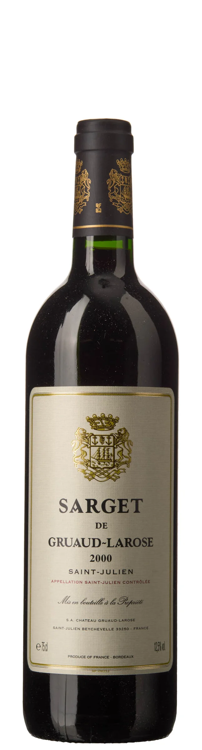 1 x Sarget de Gruaud Larose 2000, Chateau Gruaud Larose — 1 x Sarget de Gruaud Larose 2000, Chateau Gruaud Larose — Vin/Vin — Blomqvist