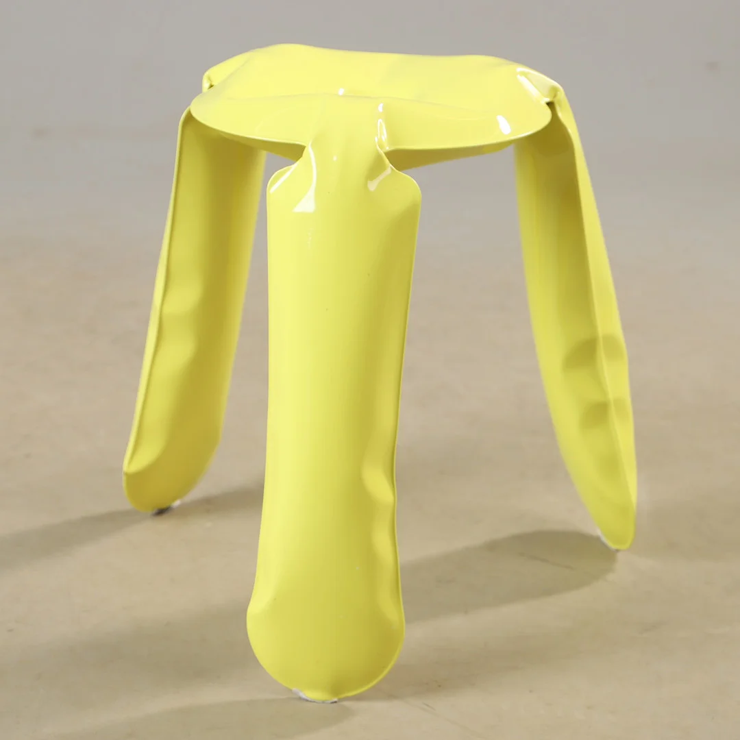 OSKAR ZIETA. Pall, "Plopp", lackerad metall, för HAY, formgiven 2005. — Armchairs & Chairs — Helsingborgs Auktionskammare