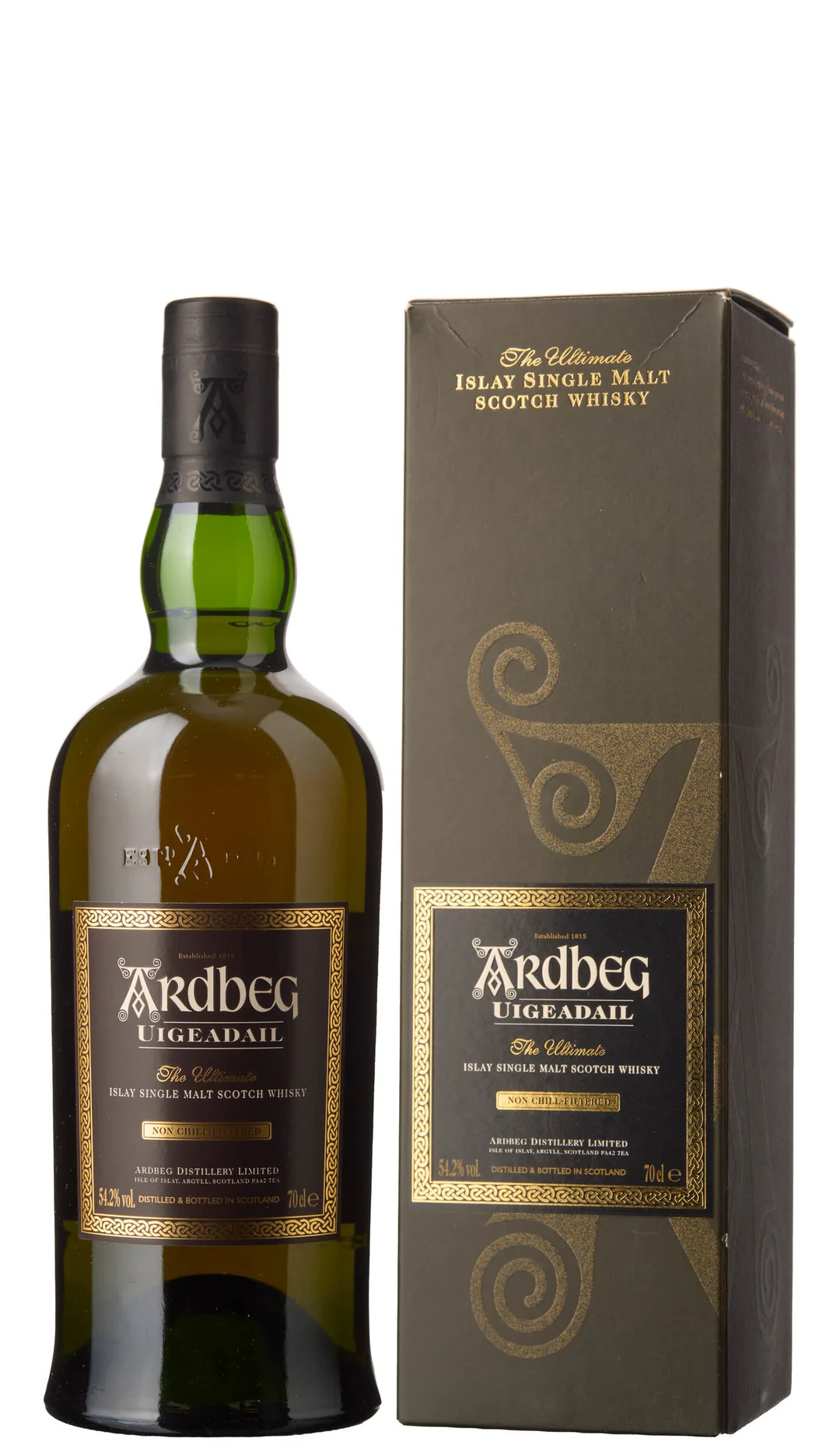 1 x Ardbeg Islay Single Malt Scotch Whisky Uigeadail (OCB) — 1 x Ardbeg Islay Single Malt Scotch Whisky Uigeadail (OCB) — Vin/Brennevin — Blomqvist