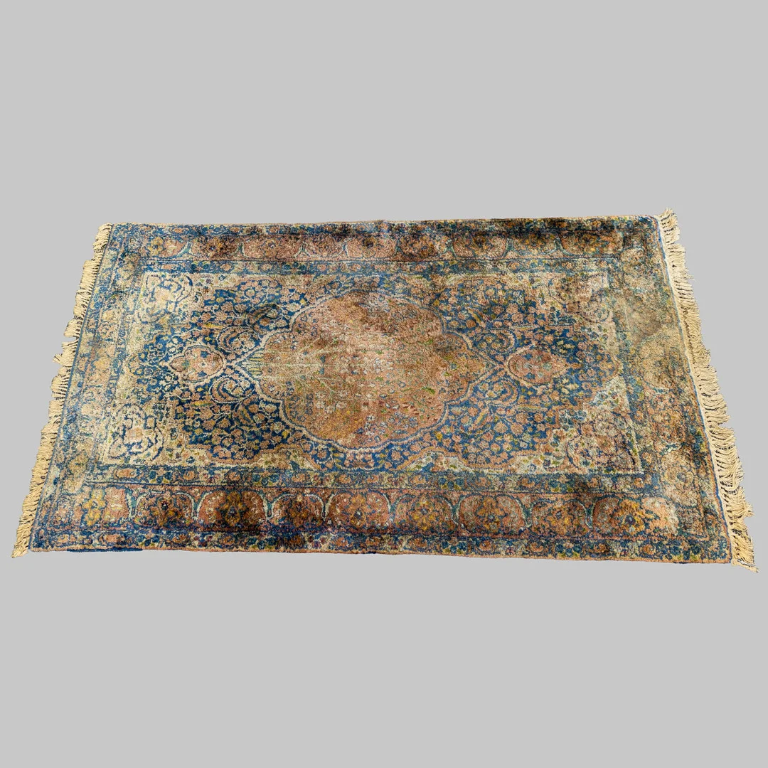 TWO HAND WOVEN EASTERN RUGS. — Persian Carpets & Textiles — Griffin’s Auctioneers