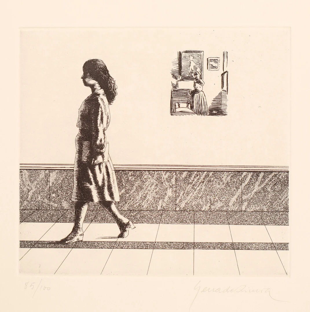 XAVIER SERRA DE RIVERA. Sin título. — Engravings & Prints — Barcelona Auctions