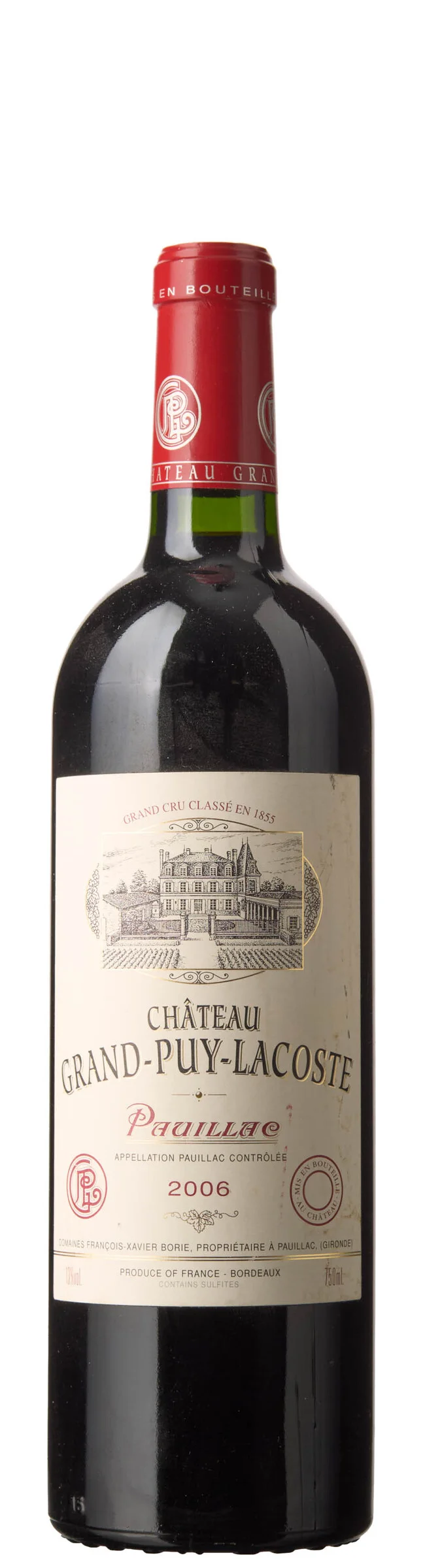 1 x Chateau Grand Puy Lacoste 2006 — 1 x Chateau Grand Puy Lacoste 2006 — Vin/Vin — Blomqvist