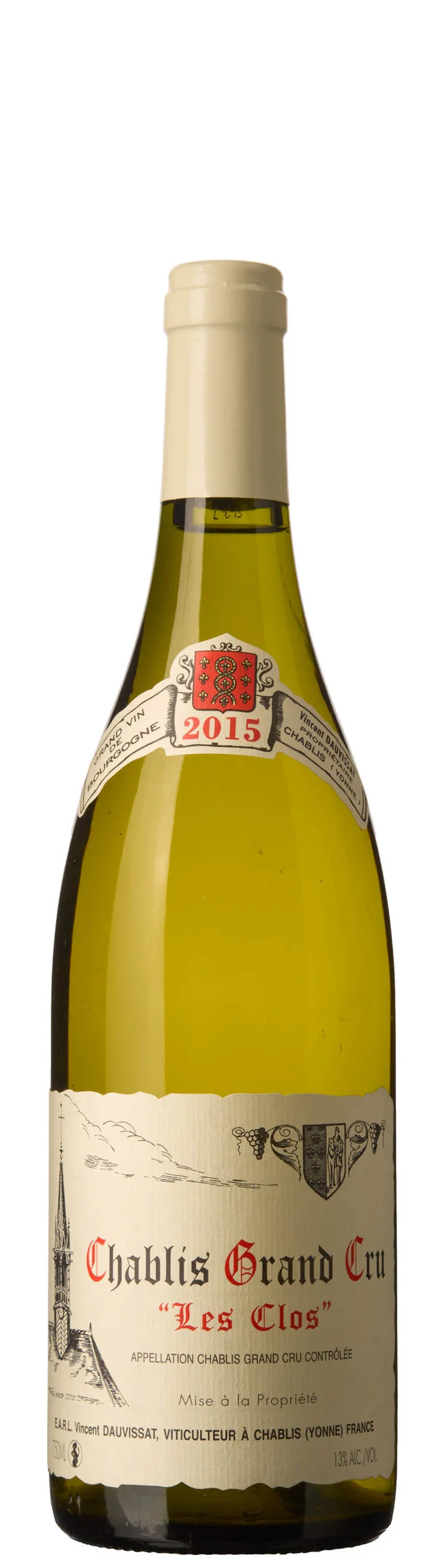 1 x Chablis Grand Cru Les Clos 2015, Vincent Dauvissat — 1 x Chablis Grand Cru Les Clos 2015, Vincent Dauvissat — Vin/Vin — Blomqvist