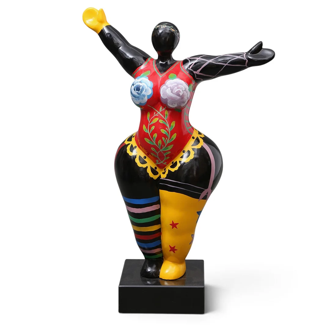 IN THE STYLE OF NIKI DE SAINT PHALLE. A girl. — Sculptures & Bronzes — Balclis