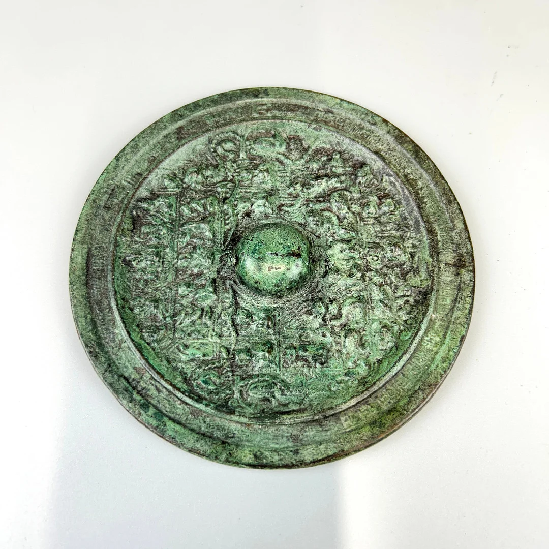 CHINESE BRONZE MIRROR. — Bronzes — Chalkwell Auctions