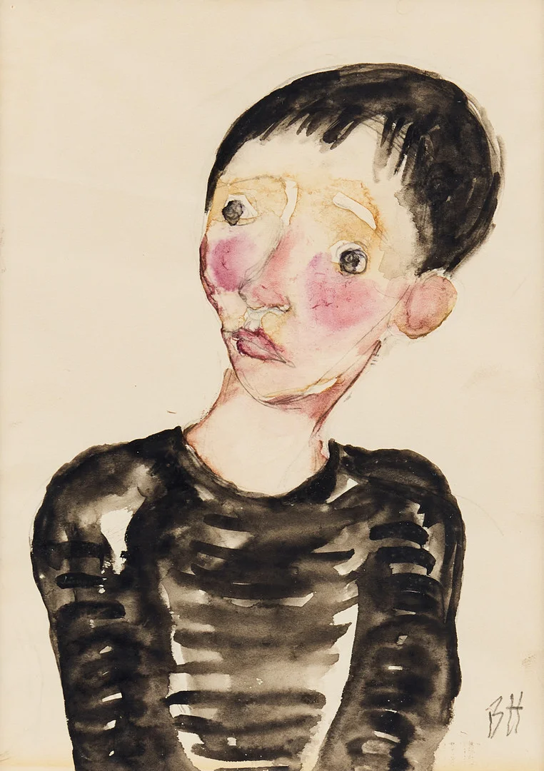 BERTA HANSSON. Porträtt. — Paintings — Stockholms Auktionsverk Fine Art
