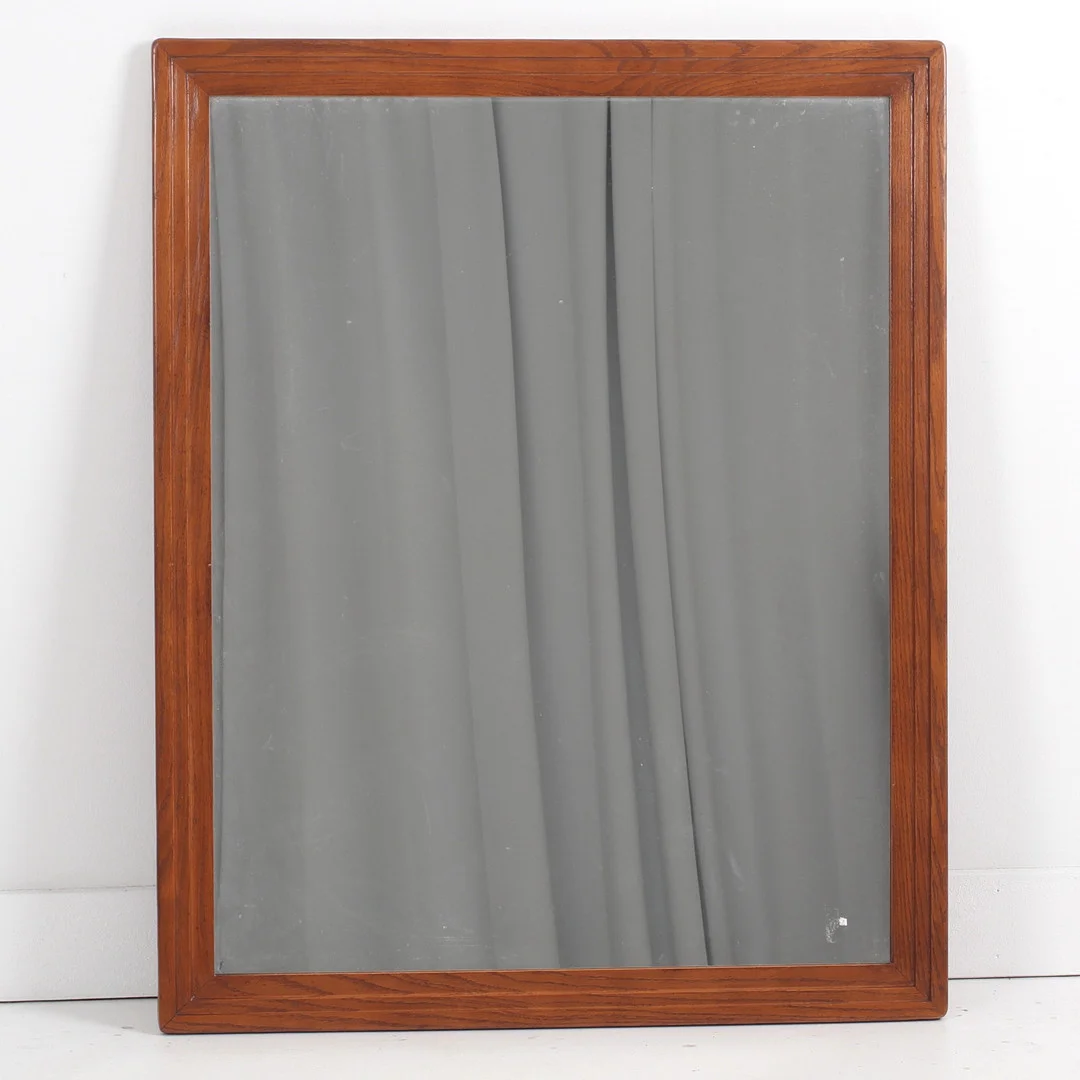 SPEGEL teak, 1900-talets andra hälft. — Mirrors — Stadsauktion Sundsvall