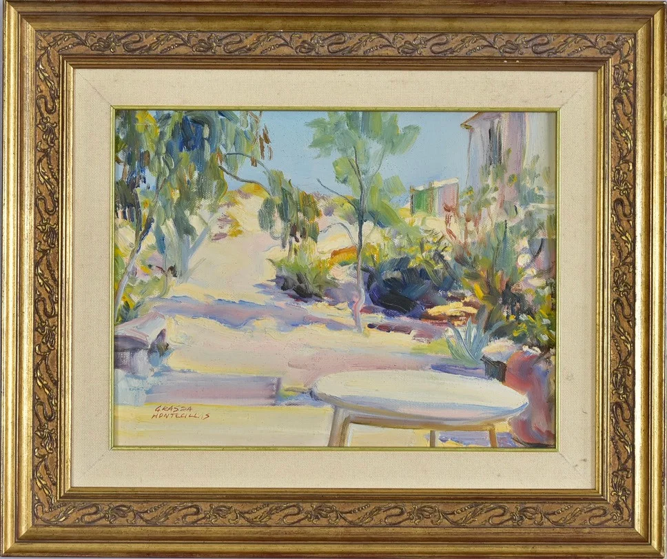 MANUEL GRASSA HONTECILLAS. Olja på duk. — Paintings — Halmstads Auktionskammare