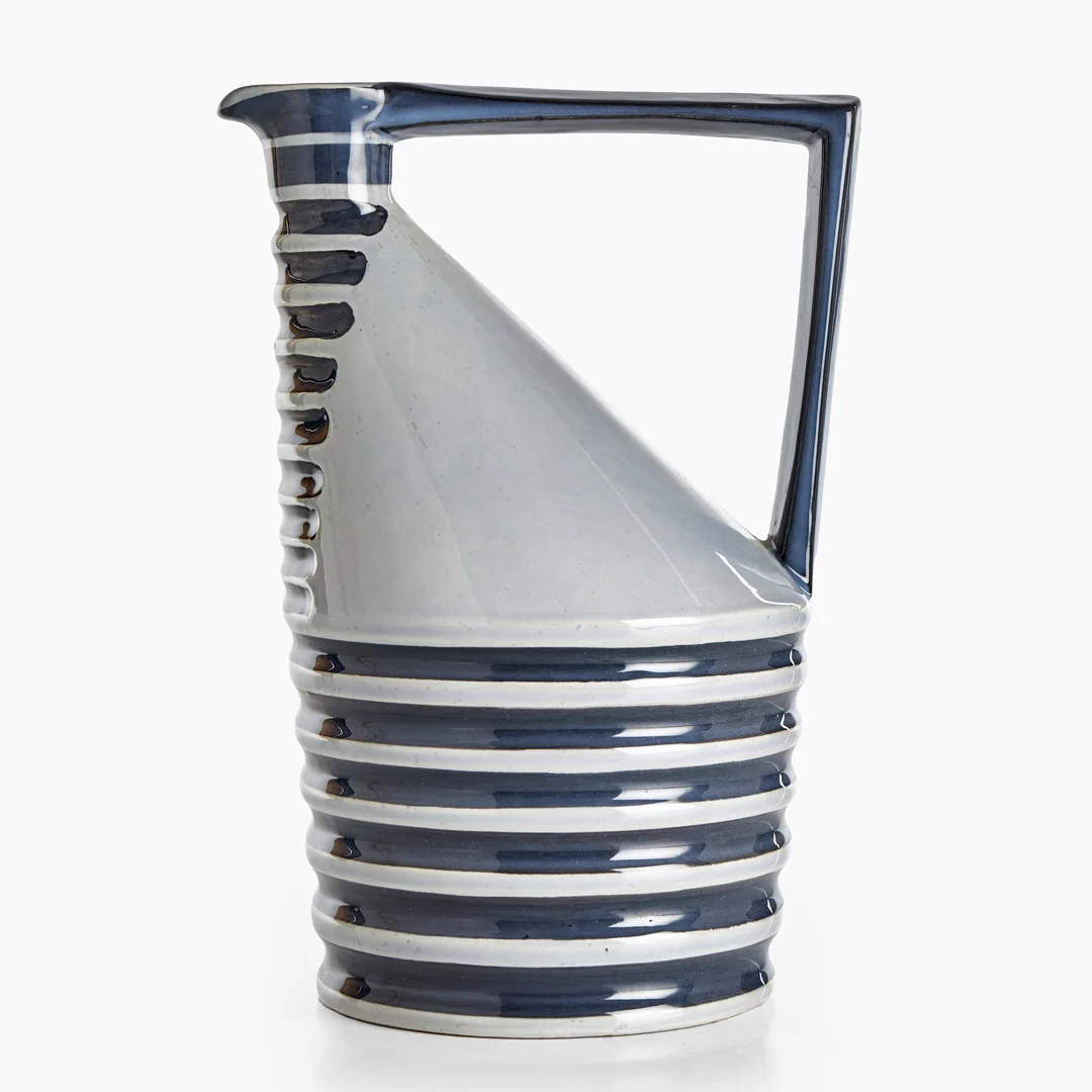 EWALD DAHLSKOG (1894–1950). Kanna, flintgods, modell D76, glasyr 539, Bo Fajans, Gefle, 1934-35. Funkis. — European — Crafoord Auktioner Stockholm